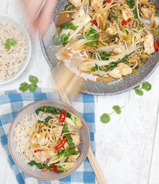 Irish Heart Quick Chicken Stir-Fry - Irish Heart