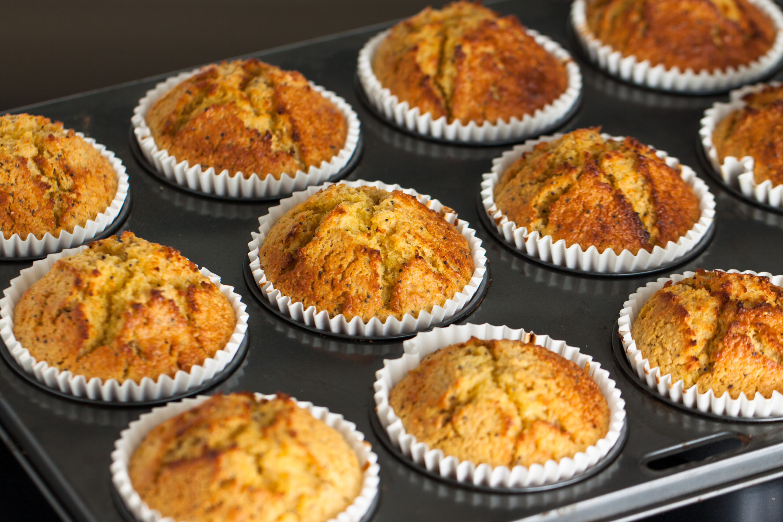 Irish Heart High-Fibre Spiced Orange Muffins - Irish Heart