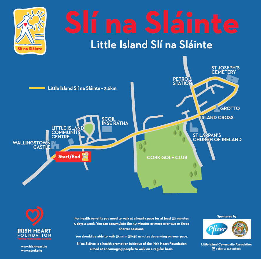 Irish Heart Little Island Slí Route Cork Irish Heart