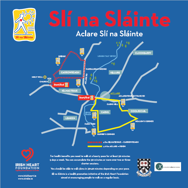 Irish Heart Aclare Slí Route - Sligo - Irish Heart