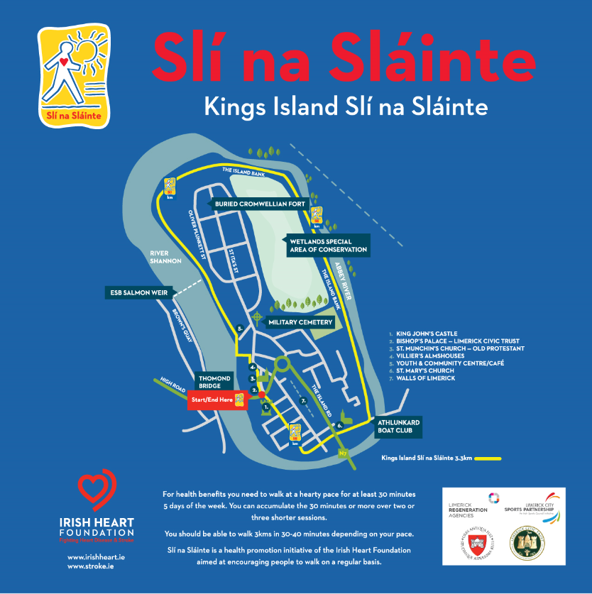 Irish Heart Kings Island Limerick Irish Heart