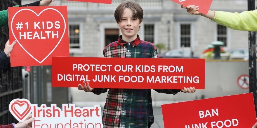 Irish Heart Urgent need to ban digital junk food marketing to children ...